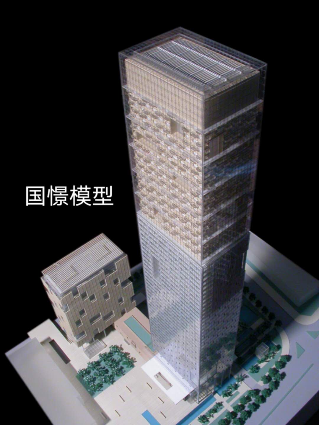 玉屏建筑模型