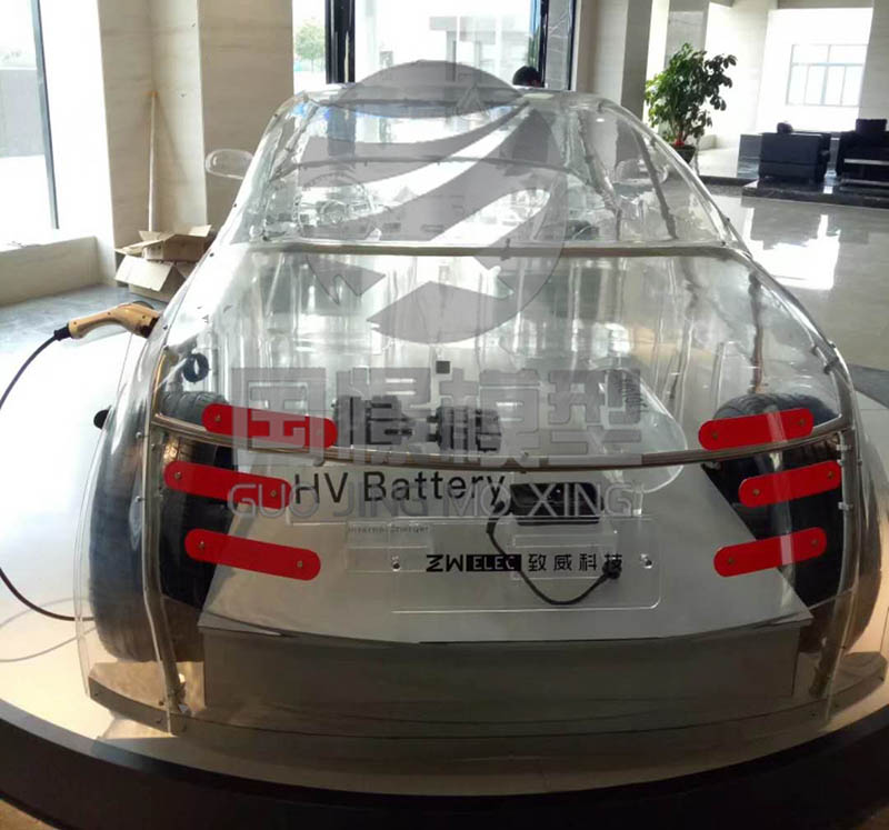 玉屏透明车模型